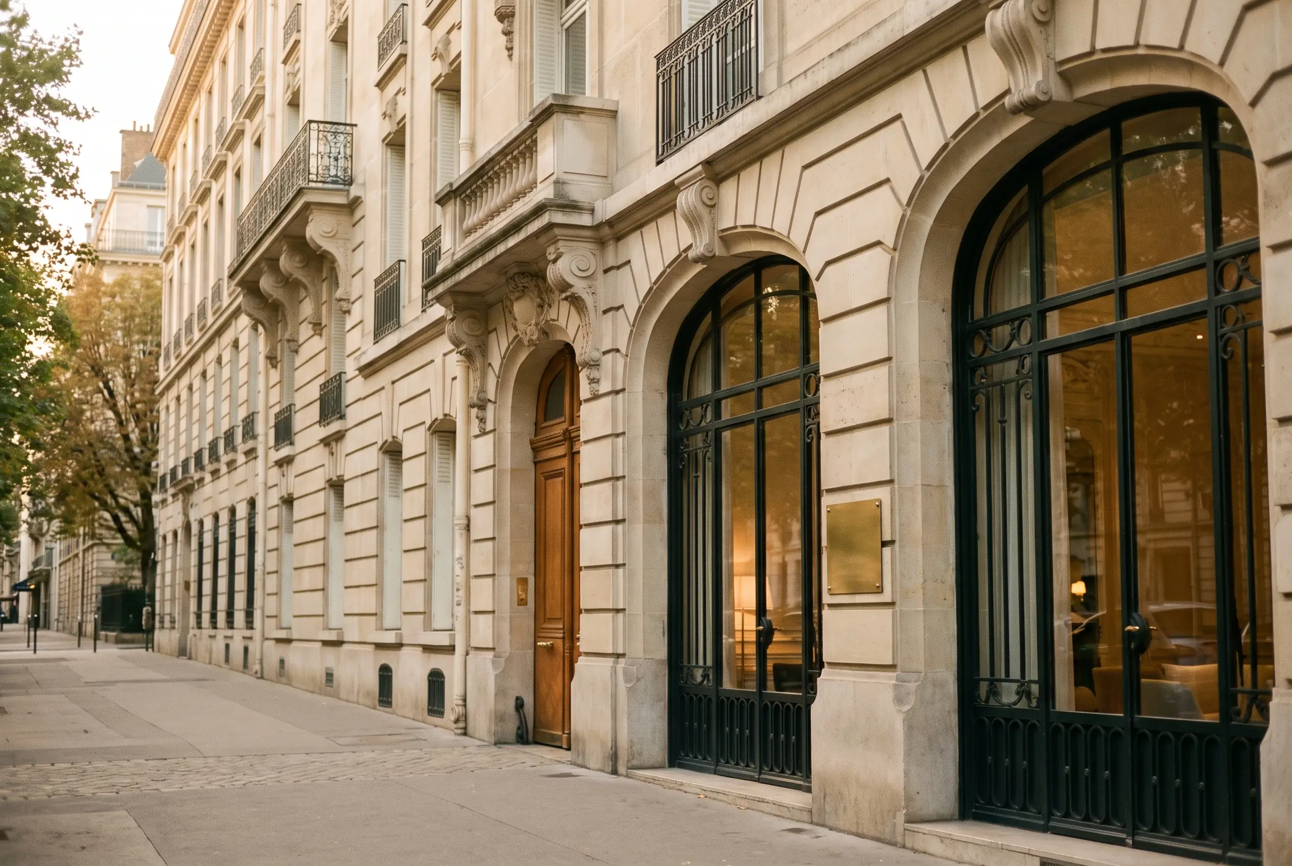 Immeuble de bureaux et locaux commerciaux élégants